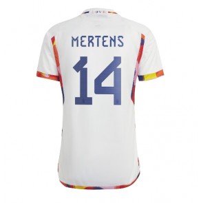 Belgien Dries Mertens #14 Udebanetrøje VM 2022 Kort ærmer
